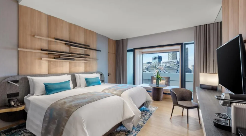 Lifestyle Premier Twin at Parkroyal Collection Marina Bay Singapore
