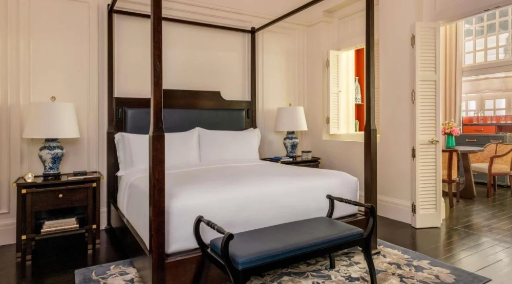 Palm Court King Suite at Raffles Hotel Singapore