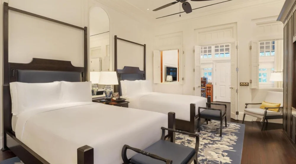 Suite with Two Double Beds at Raffles Hotel Singapore