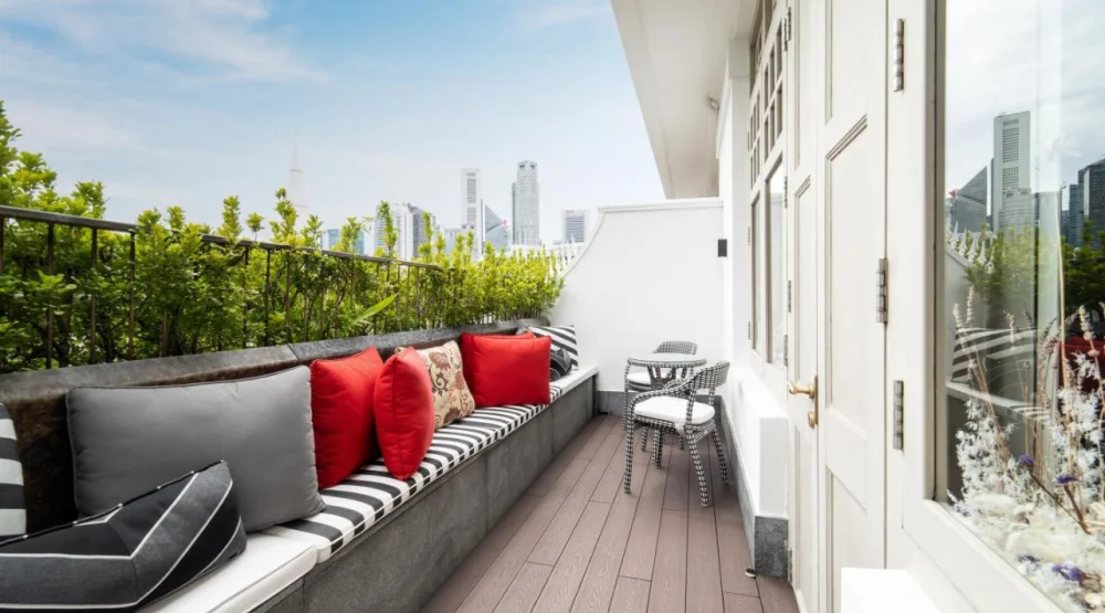 Terrace Room King Bed at The Capitol Kempinski Hotel Singapore