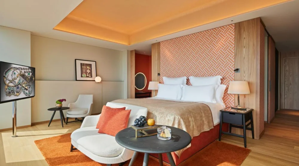 Deluxe King Room with Skyline View at Bvlgari Tokyo