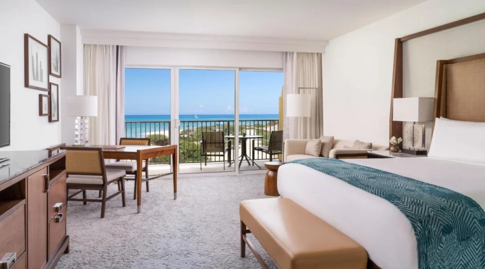 Coastal View King Room at The Ritz-Carlton Aruba