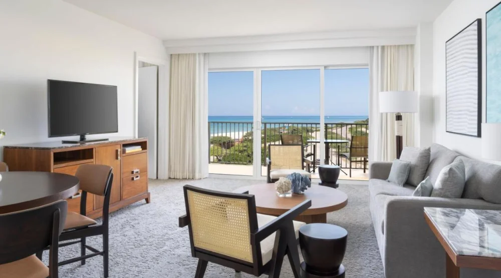 Junior Suite at The Ritz-Carlton Aruba