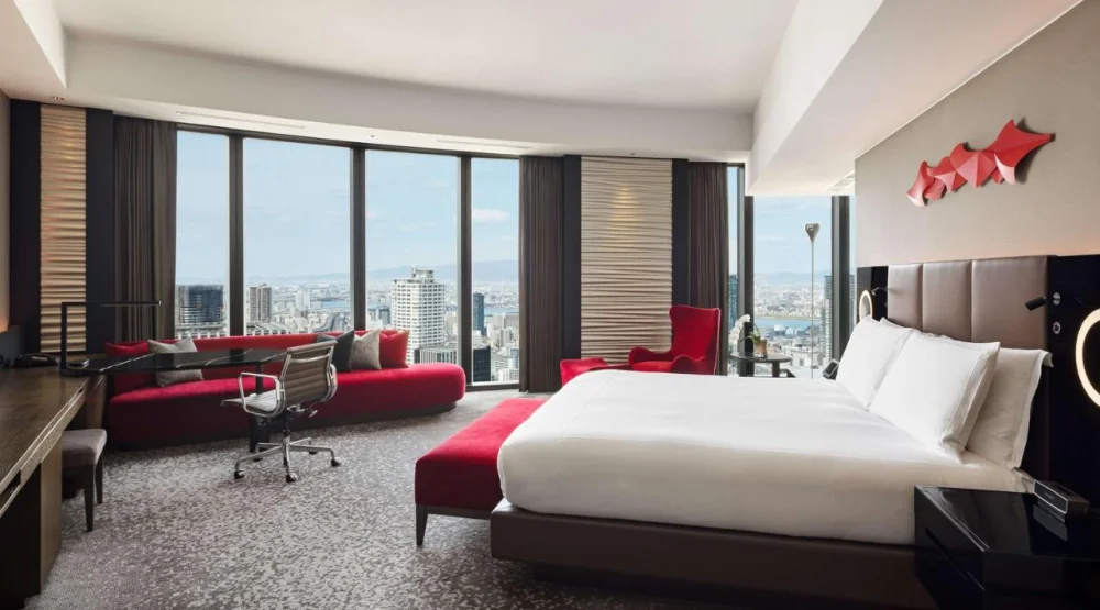 Junior Corner King Suite at Conrad Osaka