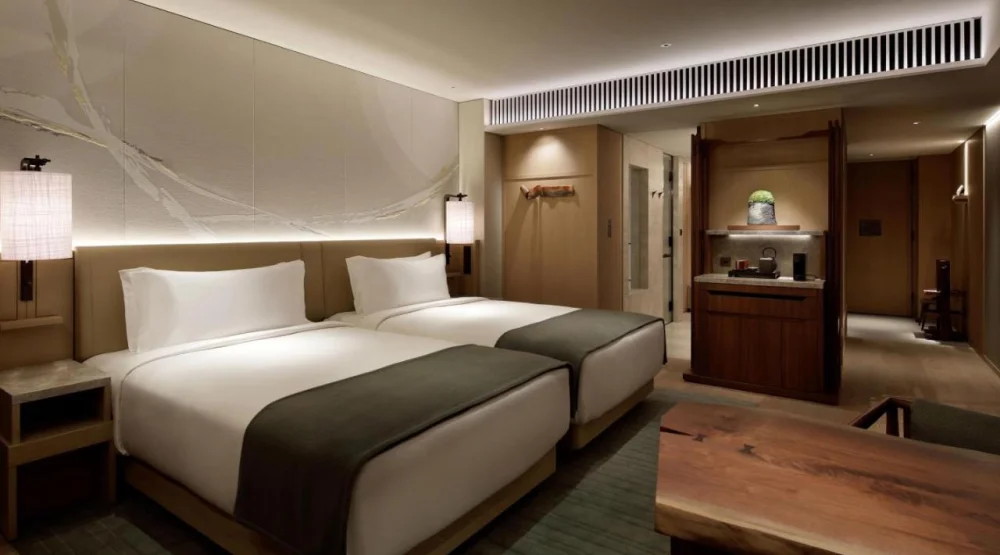 Deluxe Room (twin) at Hotel The Mitsui Kyoto A Luxury Collection Hotel