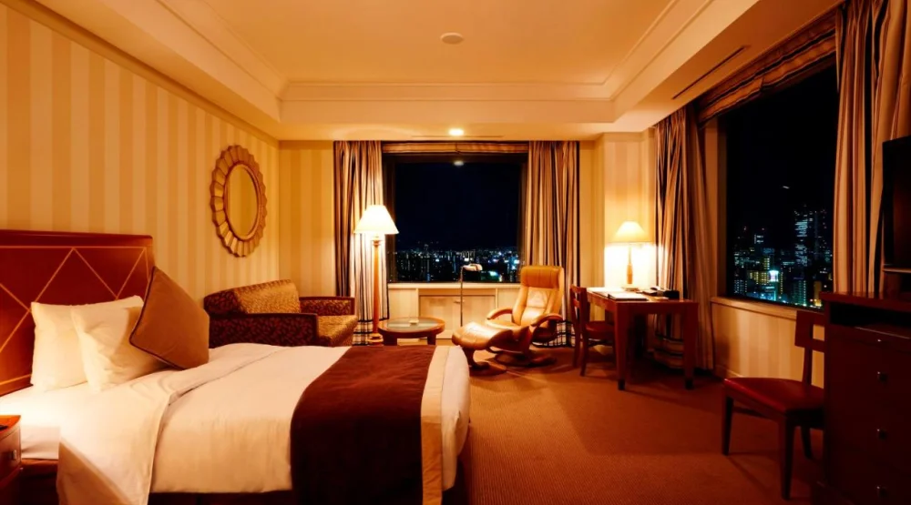 Two Connecting Twin Rooms at Imperial Hotel Osaka