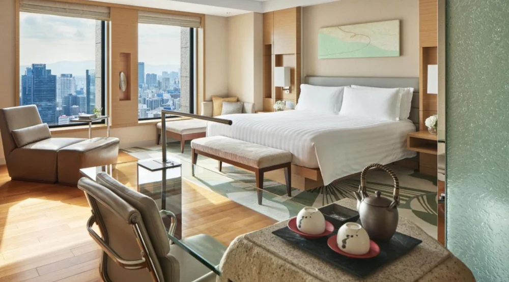 Premium King Room with City View at Intercontinental Osaka