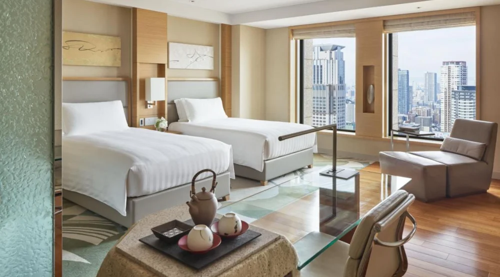 Premium Twin Room with City View at Intercontinental Osaka