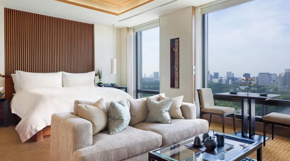Grand Premier King Room with Garden View at The Peninsula Tokyo