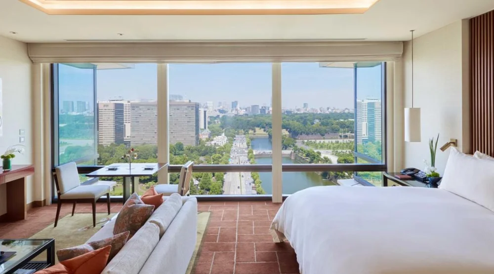 Grand Premier King Room with Park View at The Peninsula Tokyo