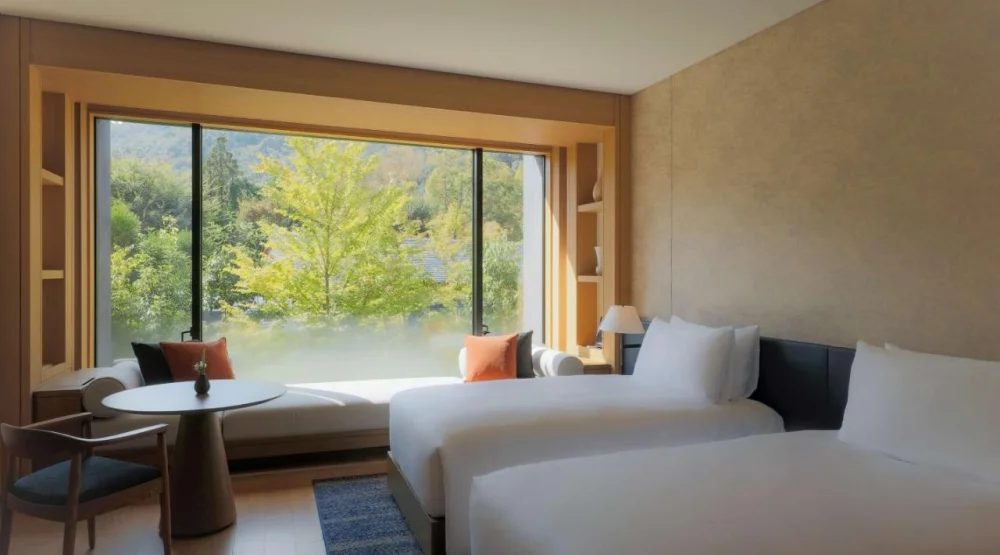Deluxe Twin Room at ROKU Kyoto LXR Hotels & Resorts