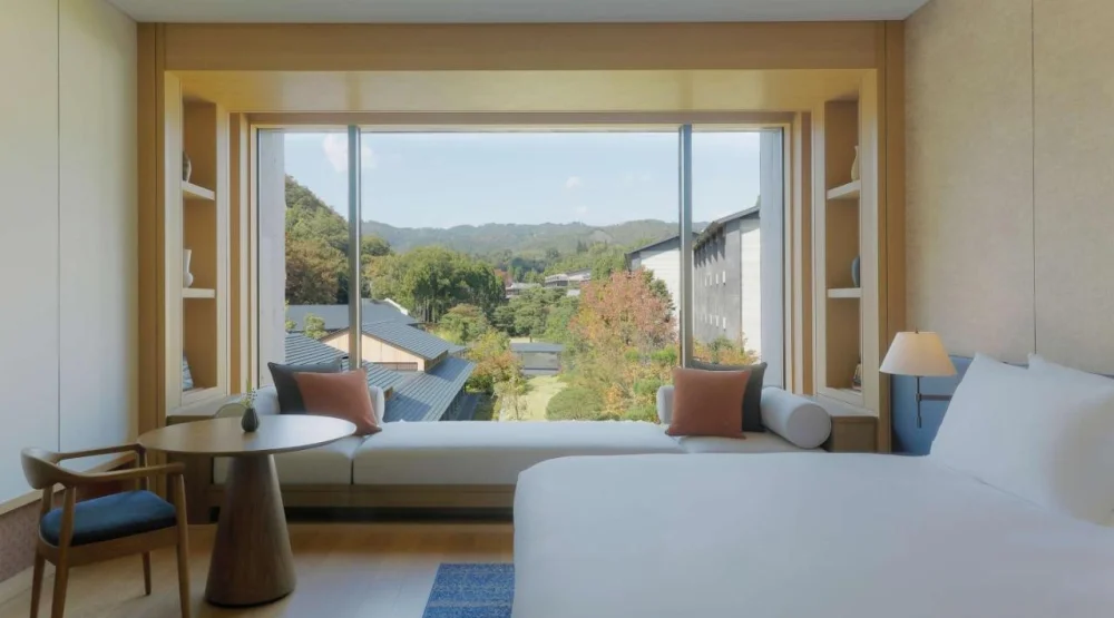 Panorama Deluxe King Room at ROKU Kyoto LXR Hotels & Resorts