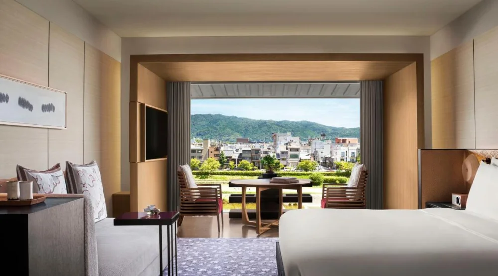 Grand Deluxe King Kamogawa River View at The Ritz-Carlton Kyoto