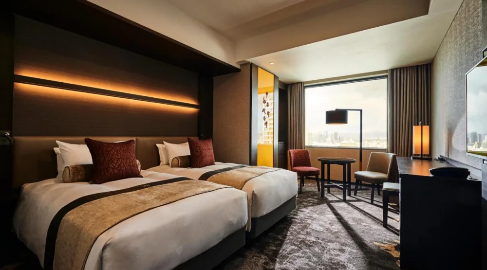 Corner Twin Room - Non-smoking at The Royal Park Hotel Iconic Osaka Midosuji