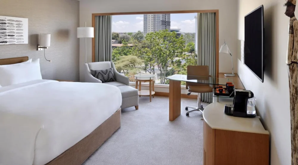 Executive, Concierge Level, Guest Room, One King, City View at Sankara Nairobi Autograph Collection