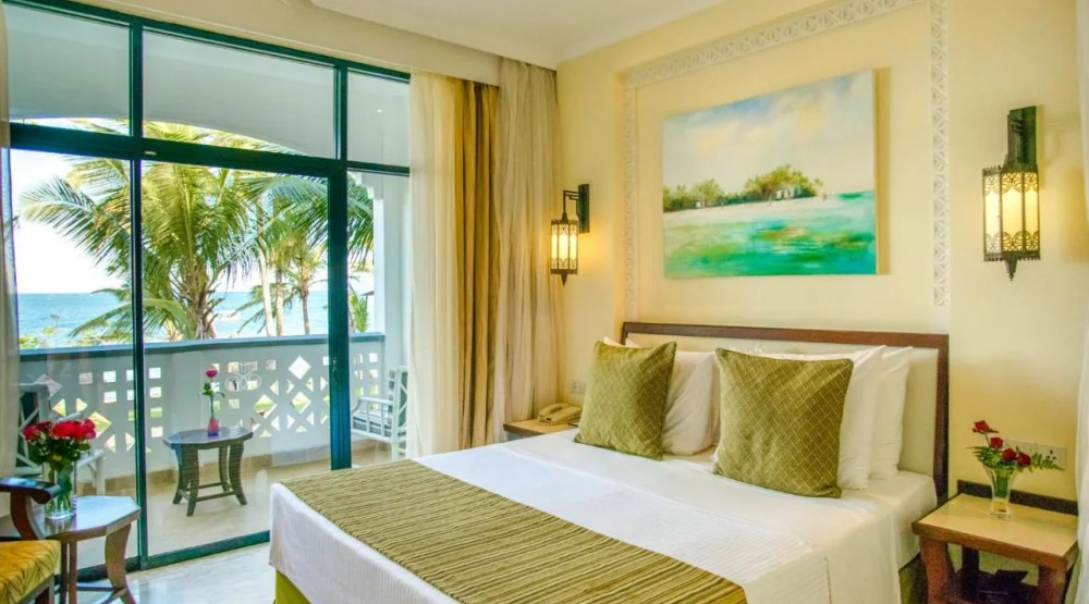 Sea Facing Queen Room at Sarova Whitesands Beach Resort & Spa