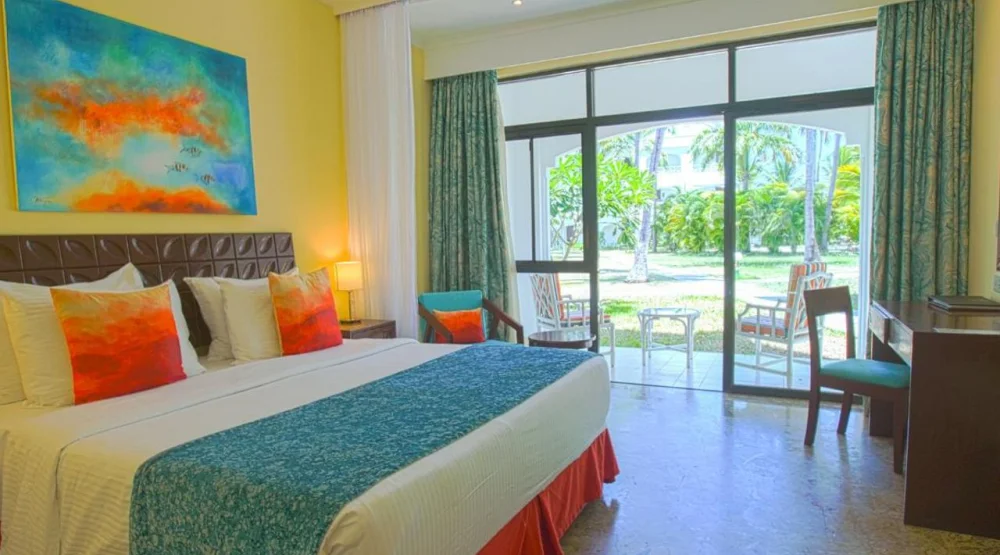 Garden Facing Queen Room at Sarova Whitesands Beach Resort & Spa