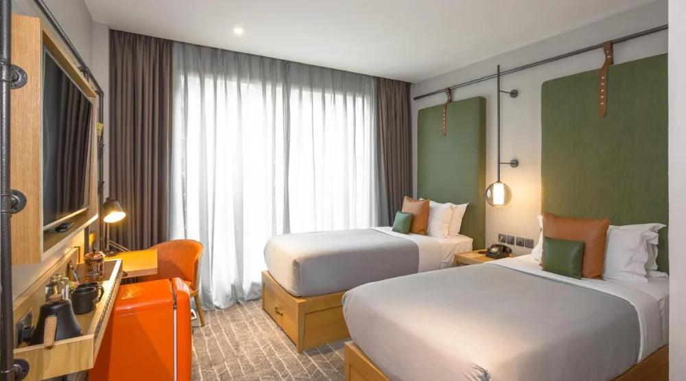 Standard Twin Room at The Social House Nairobi