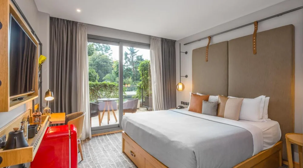 Double Room with Balcony at The Social House Nairobi