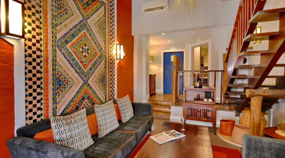 Double Suite with Waterhole View at Victoria Falls Safari Lodge