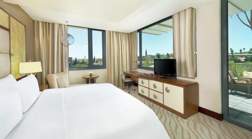 Executive King Room with Private Garden at Hilton Windhoek