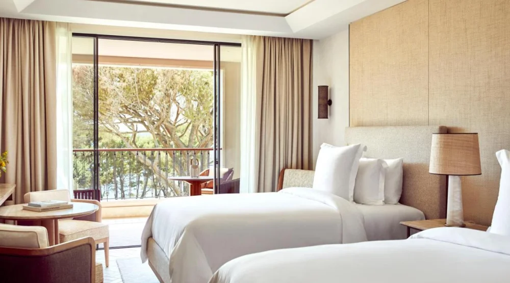 Pine View Room Two Double Beds at Four Seasons Resort Mallorca at Formentor
