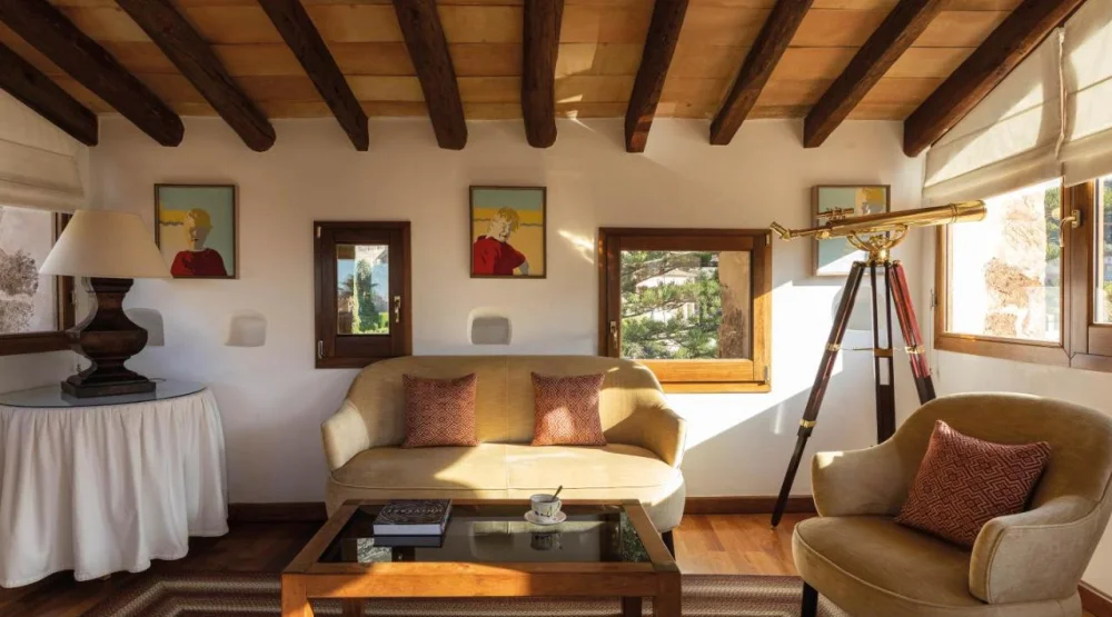 Junior Suite (tower) at La Residencia, A Belmond Hotel