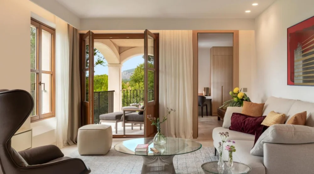 Suite with Garden View at Castell Son Claret