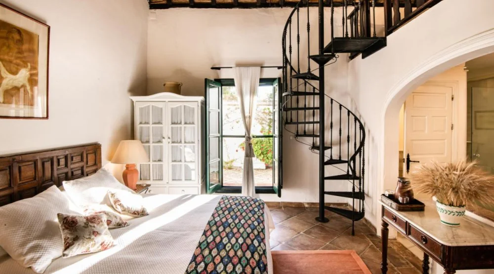 Deluxe King Room at Hacienda de San Rafael