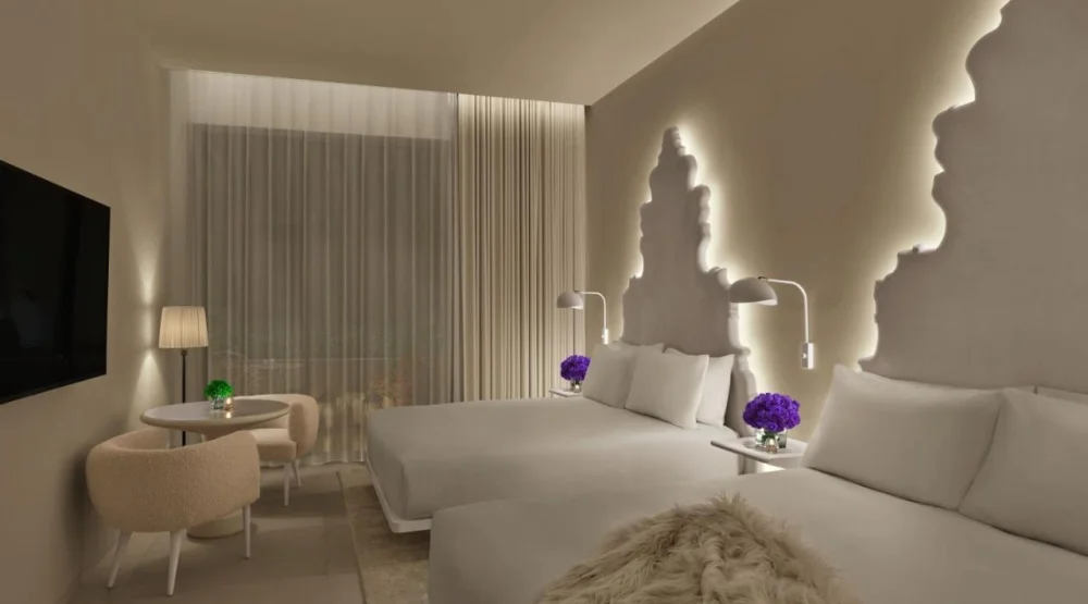 Superior Queen Room with Two Queen Beds, Balcony at The Madrid EDITION