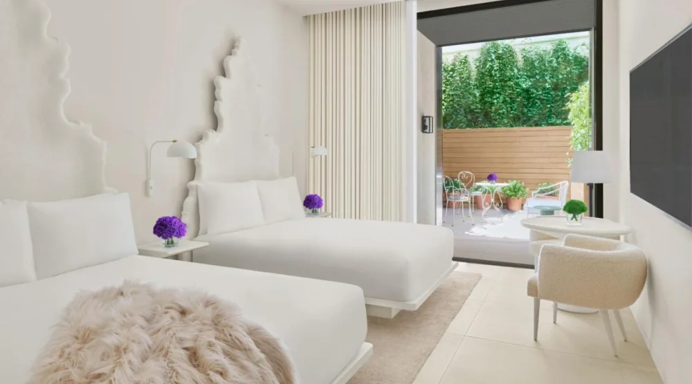 Superior Queen Room with Two Queen Beds, Terrace at The Madrid EDITION