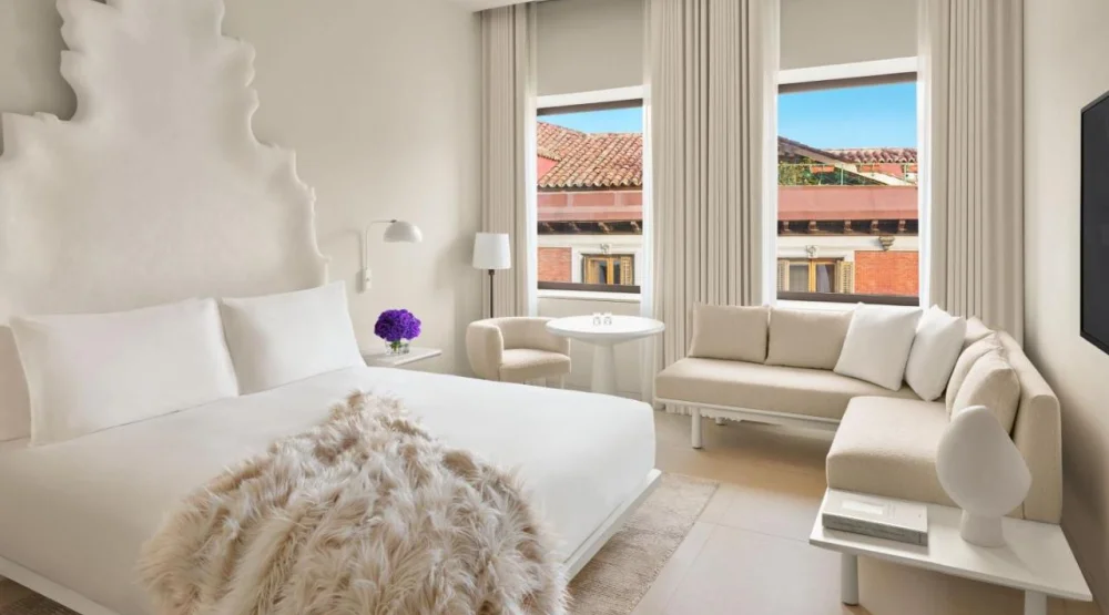 Deluxe King Room with Street View at The Madrid EDITION