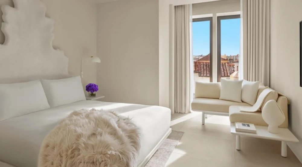 Deluxe King Room with City View at The Madrid EDITION