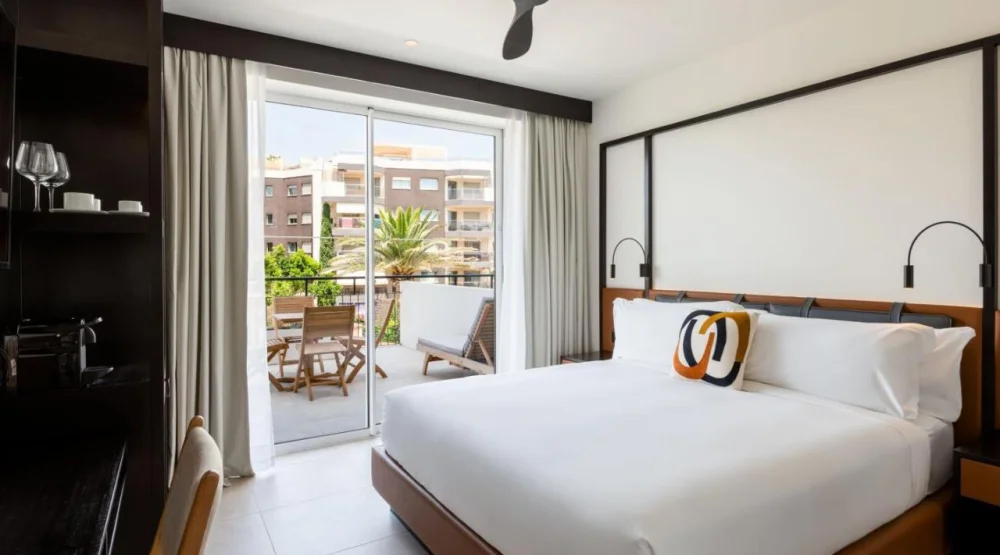 King Room with Terrace at Hotel Riomar Ibiza, A Tribute Portfolio Hotel