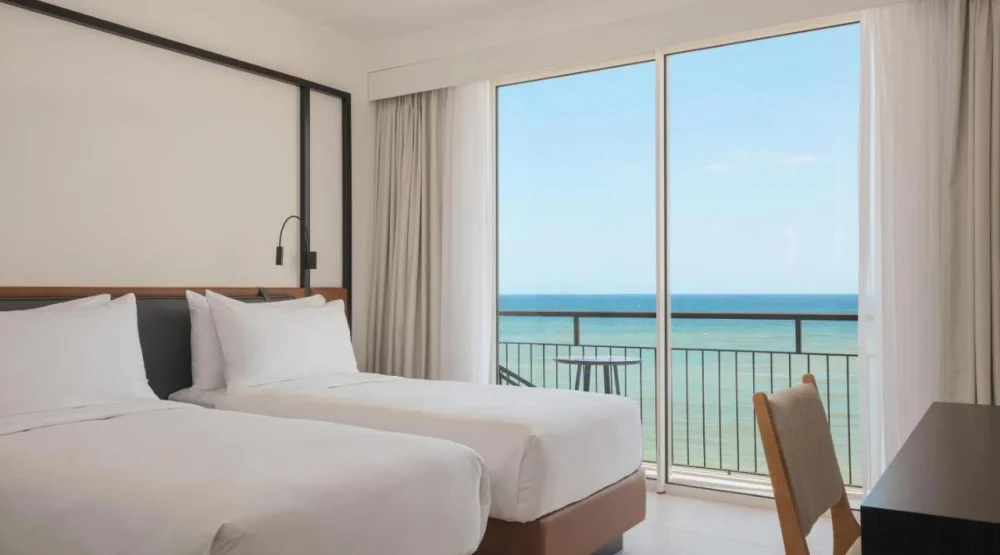 Deluxe Twin Room with Sea View at Hotel Riomar Ibiza, A Tribute Portfolio Hotel