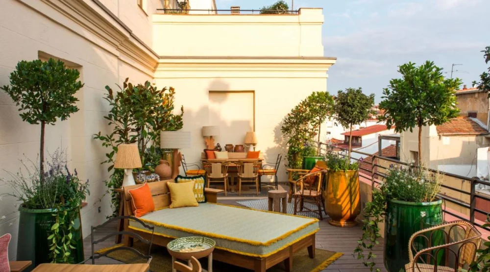 Adjoining Terrace Suite at Brach Madrid, Evok Collection