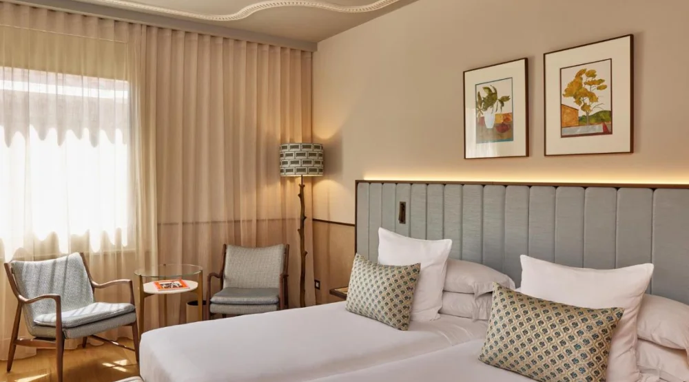 Superior Twin Room at Grand Hotel Central, Barcelona