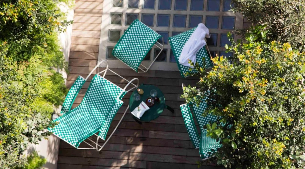 Deluxe Double Room with Private Patio at Casa Bonay Barcelona