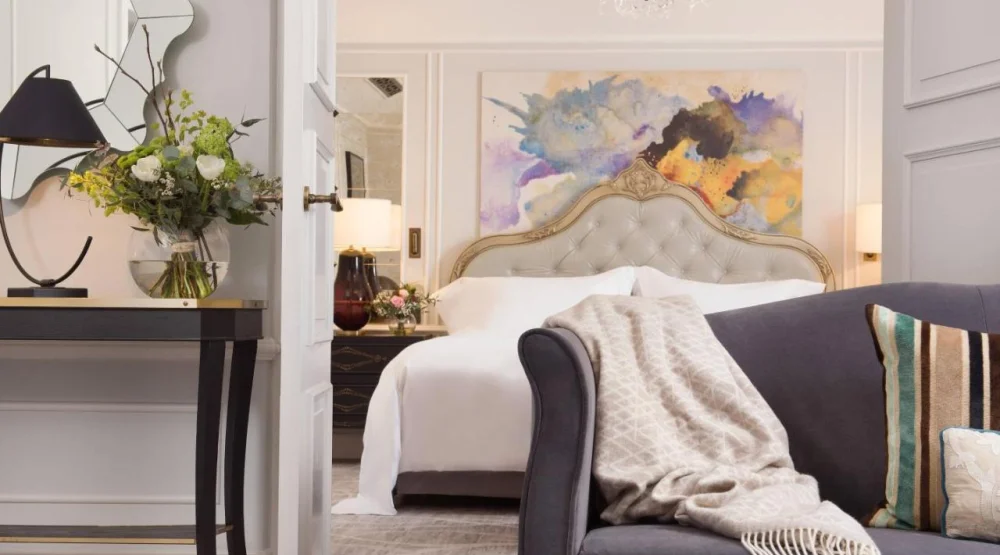 Terrace Suite, One Bedroom Suite, One King, River View, Terrace at Hotel Maria Cristina, a Luxury Collection Hotel