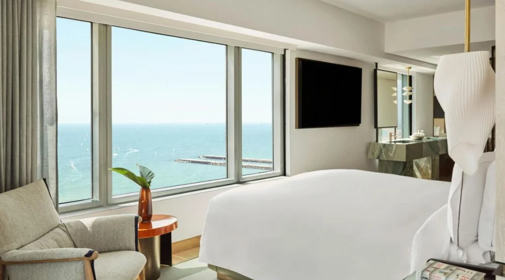 Horizon One Bedroom King Suite with Sea Front at Hotel Arts Barcelona