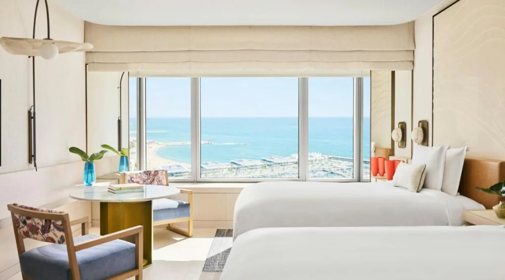 Panorama Double Room with Sea View at Hotel Arts Barcelona