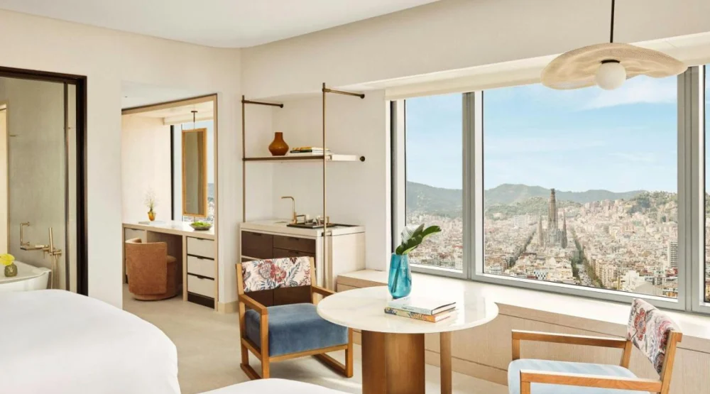 Panorama Double Room with City View at Hotel Arts Barcelona