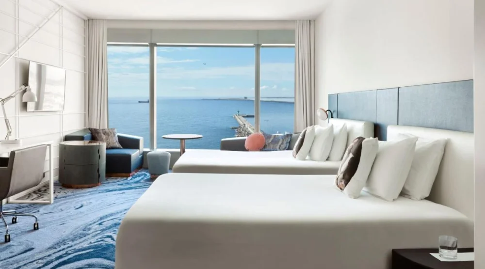 Wonderful Sky Twin Room at W Barcelona