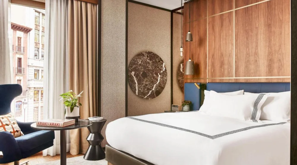 King Room with City View at Thompson Madrid