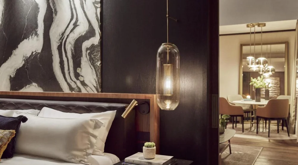 King Suite with City View at Thompson Madrid