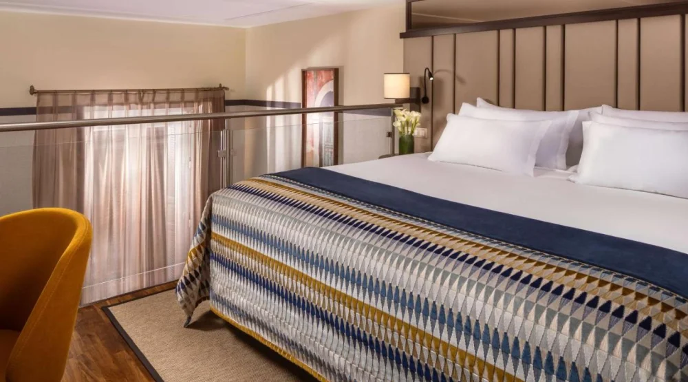 Junior Suite with View at NH Collection Madrid Palacio De Tepa