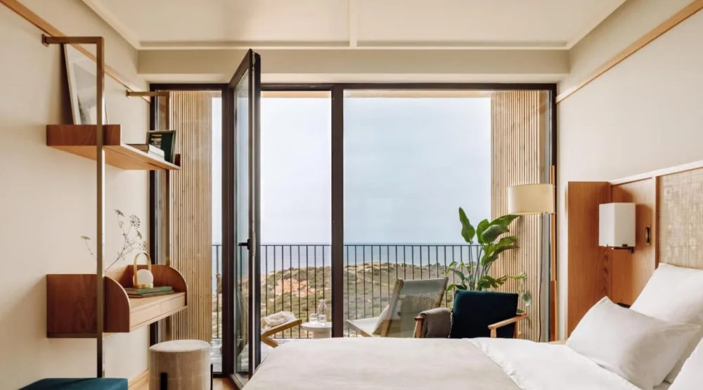 Double Room with Balcony and Ocean View at Aethos Ericeira