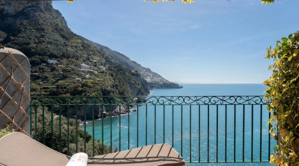 Premier Double Or Twin Room with Terrace and  Sea View at Il San Pietro Di Positano