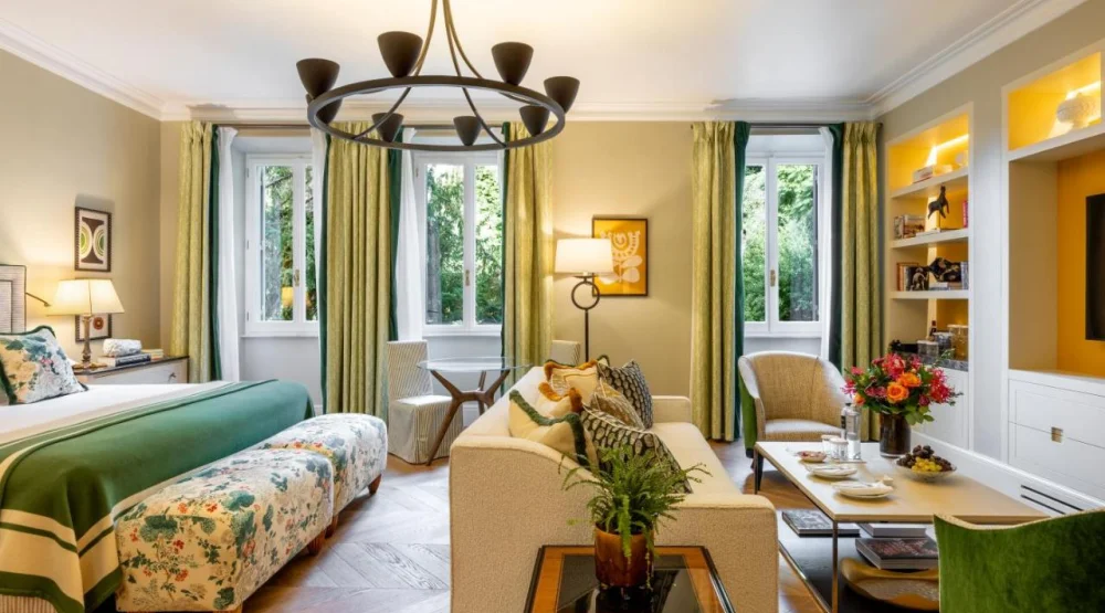 Junior Suite with Garden View at Hotel de Russie