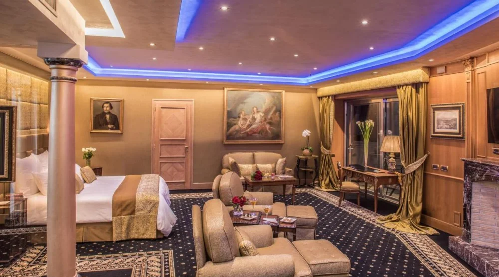 Suite at Rome Cavalieri, A Waldorf Astoria Hotel